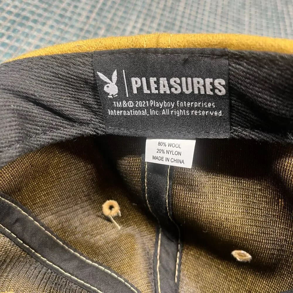 Pleasures x Playboy Wool StrapBack‎ Hat Men’s New